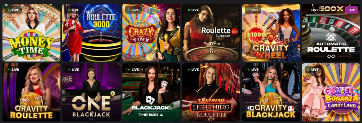 1red casino live